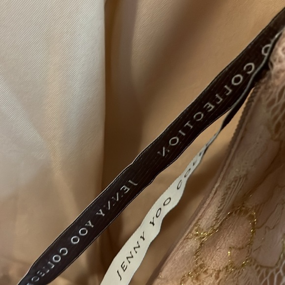 Jenny Yoo Collection Sleeveless Light Pink Lace Mini Bridesmaid Dress 0 - Picture 13 of 16